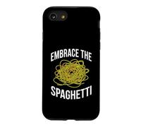 Embrace The Spaghetti Programmer Coding Software Engineer Coque pour iPhone SE (2020) / 7/8