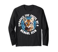 Embrace The Spots Be A Bengal Icon Cat Lover Owner Manche Longue