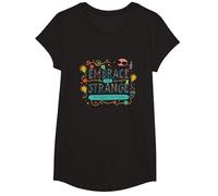 Embrace The Strange : Teacher Edition Insolite Inspiration T-Shirt, Fille, Noir, S