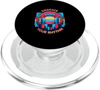 Embrace Your Rhythm Écouteurs Musique Beat Vibe PopSockets PopGrip pour MagSafe