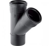 Geberit Silent PP Branch 390231141 DN 50/40, 45 degrés, optimisé pour le son