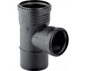 Embranchement à 87,5° pour évacuation silencieuse - diamètre 110/40 mm - SILENT-PP GEBERIT