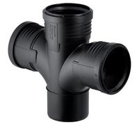 Embranchement avec départ coudéung 87,5° d110/110 Geberit Silent-PP 390566141