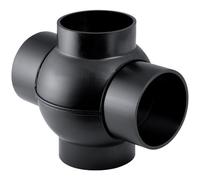 Embranchement boule 88,5° à deux sorties raccords 180° déportés d110/110 Geberit PE 367285161