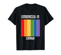 Embrassé au Canada LGBTQ+ T-Shirt