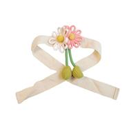 Embrasse de rideau à motif floral de dessin animé avec styles colorés pour chambre d'enfant et emballage cadeau corde de rideau
