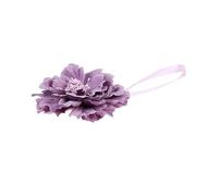 Embrasse de Rideau Pivoine Pourpre en Peluche, Décorative, Élégante