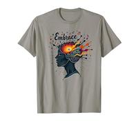 Embrasse Le Chaos : Esprit créatif et Inspiration Musicale T-Shirt, Homme, Ardoise, XXL