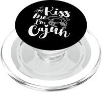 Embrasse-Moi, Je suis Cajun Costume fête drôle de Mardi PopSockets PopGrip pour MagSafe