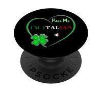 Embrasse-Moi, Je suis Italien PopSockets PopGrip Adhésif