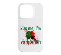 Embrasse-Moi, Je suis Un Vampire Coque pour iPhone 14 Pro