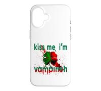 Embrasse-Moi, Je suis Un Vampire Coque pour iPhone 16