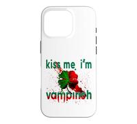 Embrasse-Moi, Je suis Un Vampire Coque pour iPhone 16 Pro