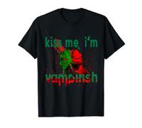Embrasse-Moi, Je suis Un Vampire T-Shirt Graphique avec Valeur