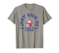 Embrasse-Moi, Nous pourrons Parler Plus Tard Citation T-Shirt