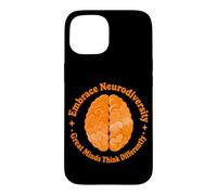 Embrasser la neurodiversité TDAH Trouble d'hyperactivité cérébrale Coque pour iPhone 15