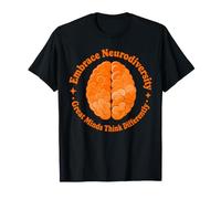 Embrasser la neurodiversité TDAH Trouble d'hyperactivité cérébrale T-Shirt