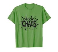 Embrasser Le Chaos : Une déclaration audacieuse et audacieuse pour Les Rebelles T-Shirt, Homme, Herbe, L