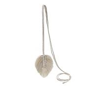 Embrasses à rideaux 3 pièces, support de rideau tressé en forme feuille, corde attacher, sangle, décoration la maison(1)