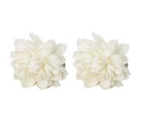 Embrasses a Rideaux a Motif de Lotus,2 Pièces,Boucles de Fixation en Polyester a Motif Floral Artificiel pour Maison,Chambre et Le Bureau