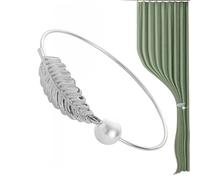 Embrasses à rideux - Embrasses à rideax | Crochets d'embrases, supports latéraux de feuilles, attaches de draperie à boucle de perles, embrases de rideaux en métal, supports de rideaux pour la déc