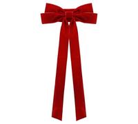 Embrasses de draperie - Nœud décoratif avec charme festif, décoration de Noël pour rideaux, design avec style moderne, accent élégant pour douche, salle de bain, chambre à coucher, vacances, 40 cm