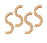 Embrasses De Rideaux | Crochet magnétique puissant en bois pour tenture - Fixations pour rideaux | Pour Salle À Manger Bureau Dortoir Chambre Salle De Bain Cuisine Hôtel Salon Appartement Fenêtre Mais