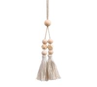 Embrasses de rideaux décoratives tissées à la main avec pompons | Pour hôtel, restaurant, appartement, entreprise, salle de bain, cuisine, salon, dortoir