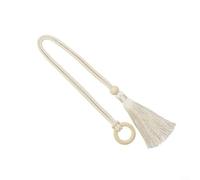 Embrasses de rideaux florales avec crochet sans perçage et bande élastique réglable pour un aspect drapé sur mesure dans les espaces de vie