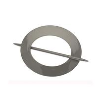 EMBRASSES OVALES | 1 Embrasse PVC Ovale | Zinc