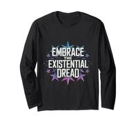 Embrassez la philosophie de l'effroi existentiel esthétique nihiliste Manche Longue