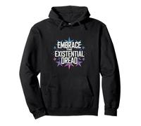 Embrassez la philosophie de l'effroi existentiel esthétique nihiliste Sweat à Capuche