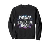Embrassez la philosophie de l'effroi existentiel esthétique nihiliste Sweatshirt