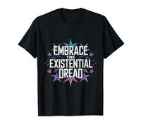 Embrassez la philosophie de l'effroi existentiel esthétique nihiliste T-Shirt