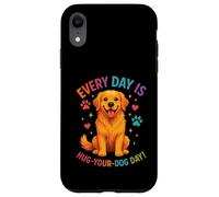 Embrassez Votre Chien Golden Retriever Coque pour iPhone XR