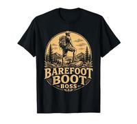 Embrassez Votre Identité de Boss des Bottes Pieds Nus T-Shirt