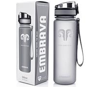 Embrava La Meilleure Bouteille de Sport - Petite Taille 500ml - Éco-Responsable Et sans BPA - écoulement Rapide de l'eau, Couvercle supérieur de Flip, s'ouvre avec 1-Click