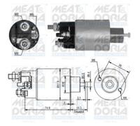 Embrayage à roue libre, démarreur Meat & Doria 46099