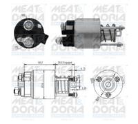 Embrayage à roue libre, démarreur MEAT & DORIA 46101