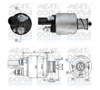 Embrayage à roue libre, démarreur MEAT & DORIA 46126