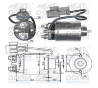 Embrayage à roue libre, démarreur MEAT & DORIA 46180