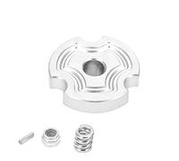 Embrayage anti-patinage RC haute performance en alliage d'aluminium, pièce de rechange pour voiture RC Traxxas 1/16 Slash 4WD E Revo, durable, léger et facile à installer (Argent)