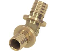 Raccord coudé TECEflex, 45 degrés, bronze au silicium, 707167, Exécution: 25 x 25