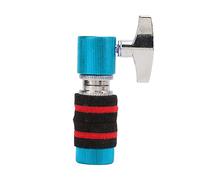 Embrayage de batterie Jazz Embrayage de cymbale Hi Hat en métal antirouille résistant à l'usure facile à installer finition soignée pour les joueurs de batterie amateurs de musique (Bleue)