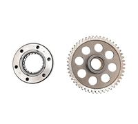 Embrayage de démarrage et réducteur de Vitesse for Moteur Linhai 260cc 300cc Quad GO Kart Embrayage de démarrage à Roue Libre unidirectionnel 23706 23705