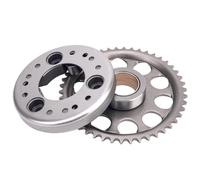 Embrayage de démarreur de Moto dans Un Ensemble de Volant à roulement à palier avec Joint Compatible avec 5 ER500 454LTD EN450A EX500A EX500D EN500(Starter Clutch Assy)