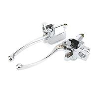 Embrayage de Frein Hydraulique adapté à L'assemblage de Maître-cylindre, Fiable et élégant, Excellent Effet de Freinage pour Motos et VTT avec Guidon de 1 Pouce, Alliage D'aluminium, Couleur