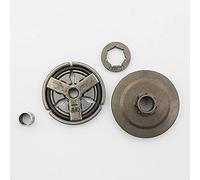 Embrayage de rechange pour tronçonneuse 325-7T - Avec tambour - Compatible avec 45 CC 52 CC 58 CC 4500 5200 5800