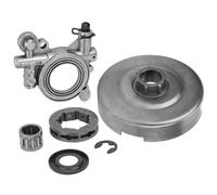 Embrayage de remplacement, embrayage de rechange, embrayage pour Husqvarna, kit de pompe à huile pour tambour d'embrayage, 537036205, accessoire pour tronçonneuse