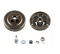 Embrayage en fer et disque passif pour tronçonneuses MS170 Ms180 haute efficacité, transmission de puissance, processus de remplacement simple, performance longue durée, argent (C)